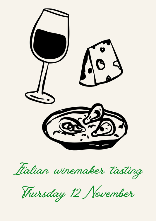 Italian winemaker tasting November 2026