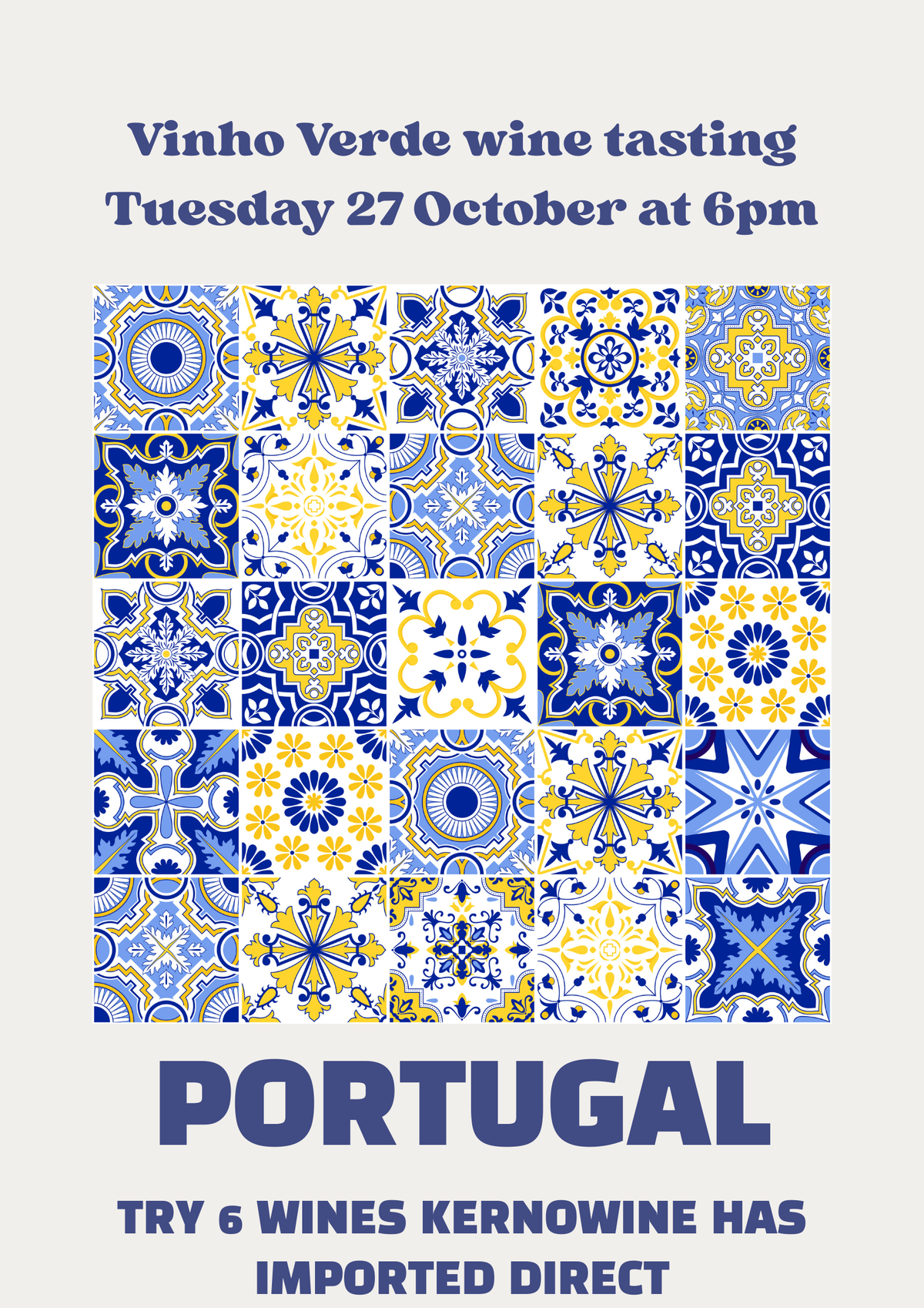 Try six wines from Vinho Verde estate Quinta de Carapeços on 27 October 2026 - wines imported directly to the UK by Kernowine