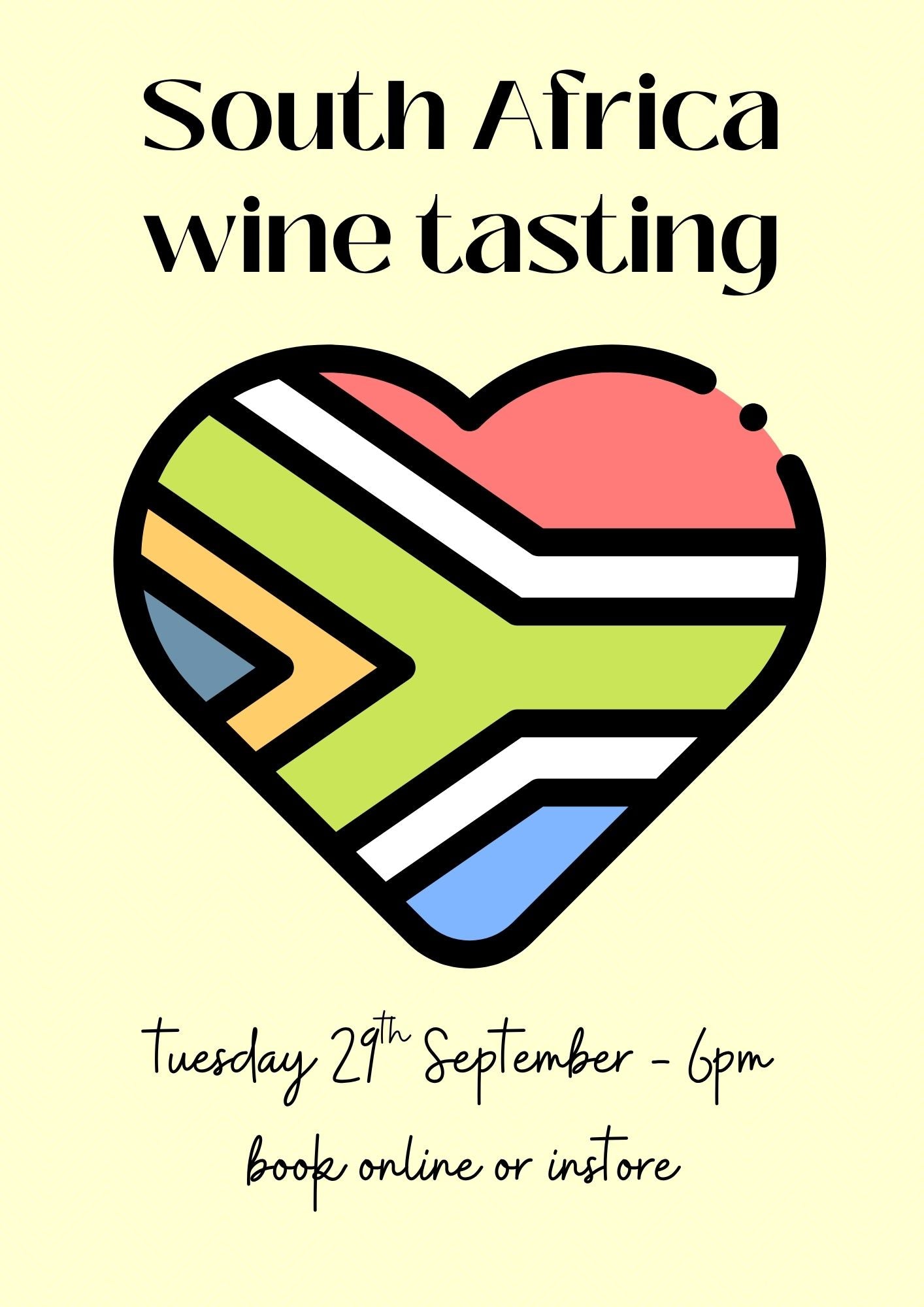 South Africa wine tasting September 2026