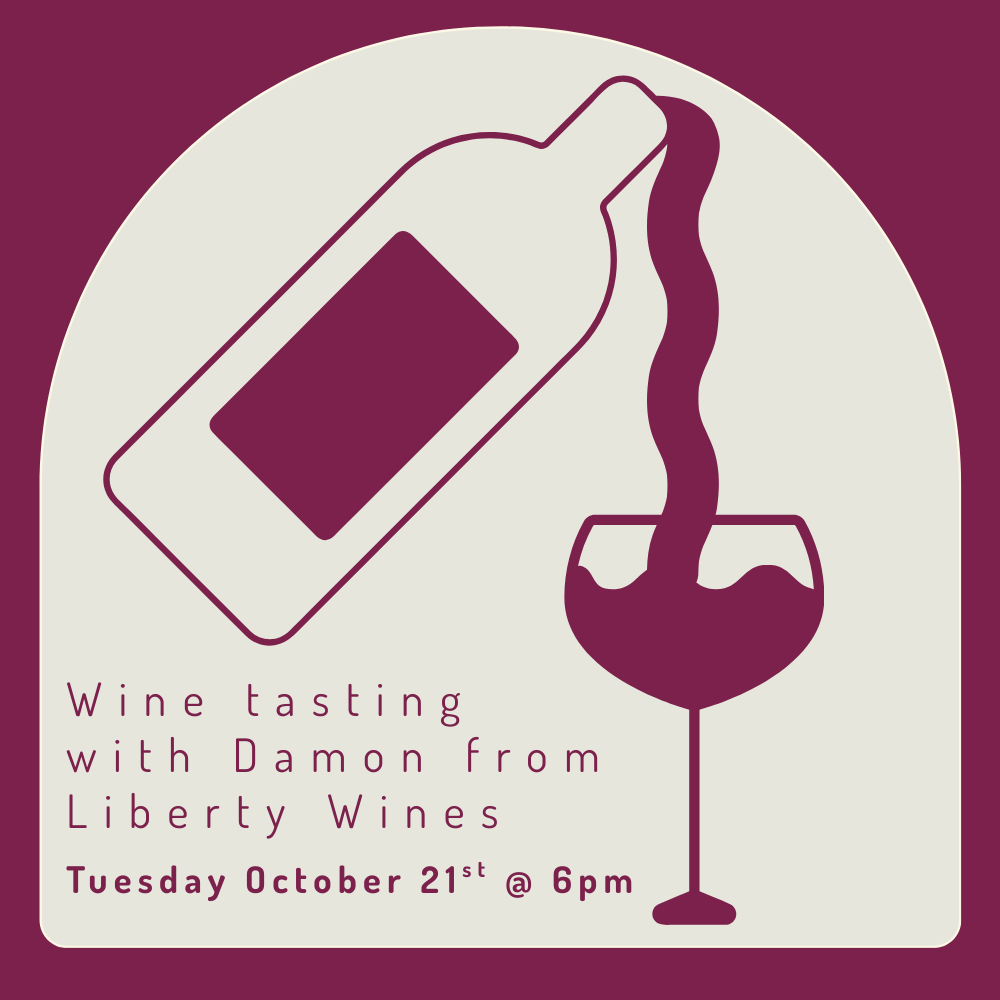 An evening with Damon from Liberty Wines