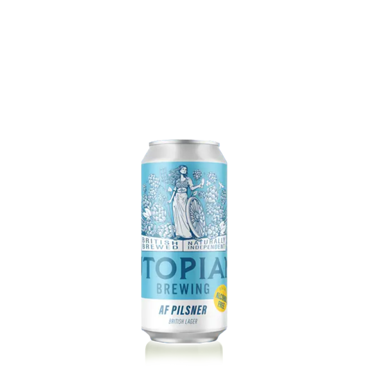 Utopian Brewing AF Pilsner - Low Alcohol Lager