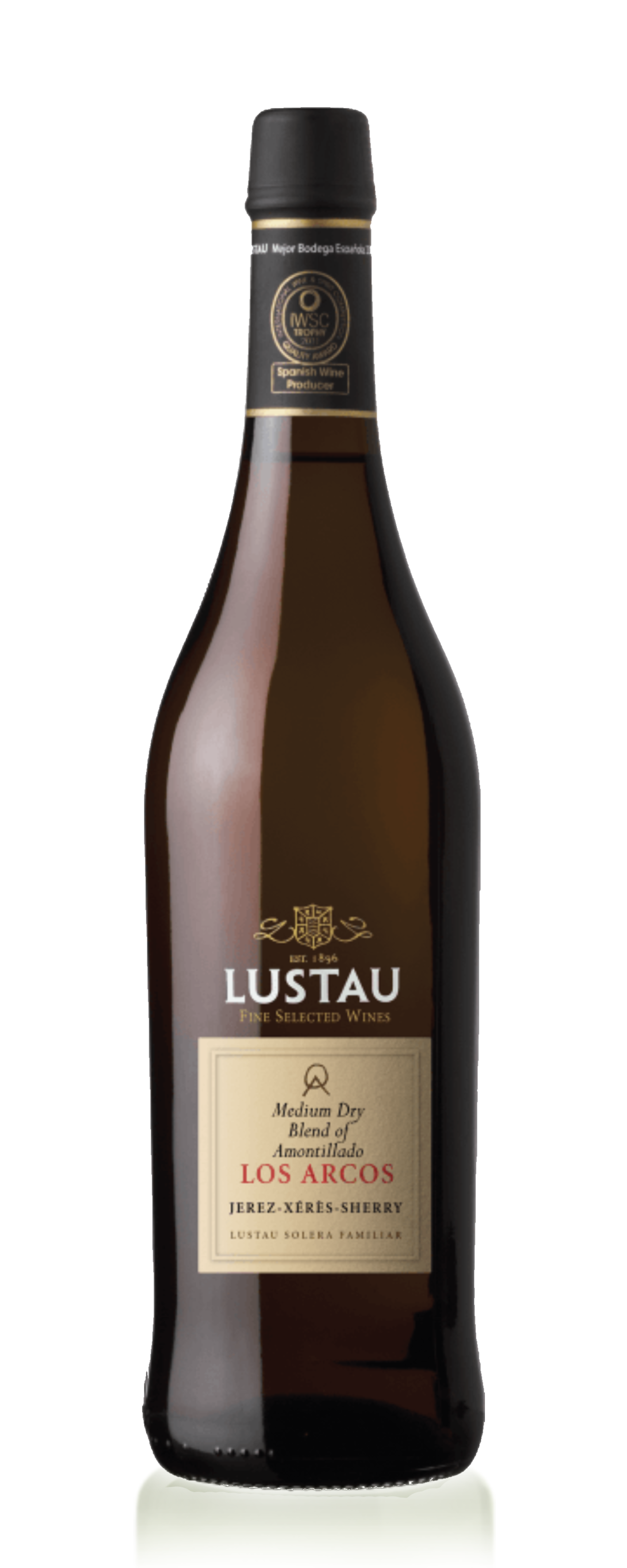 Bodegas Lustau, Amontillado Los Arcos Solera Familiar, 750ml