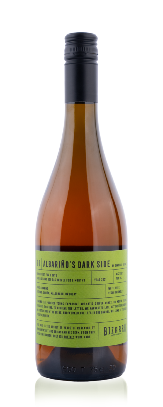 Bizarra Extravaganza, Albariño Dark Side Orange