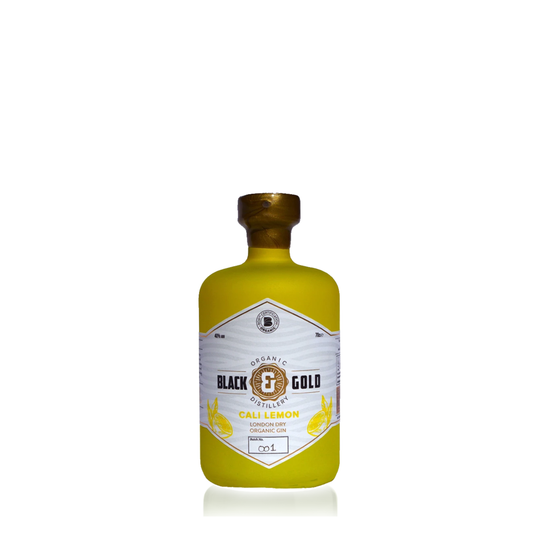 Cali Lemon Organic Gin, Black & Gold Distillery, 700ml