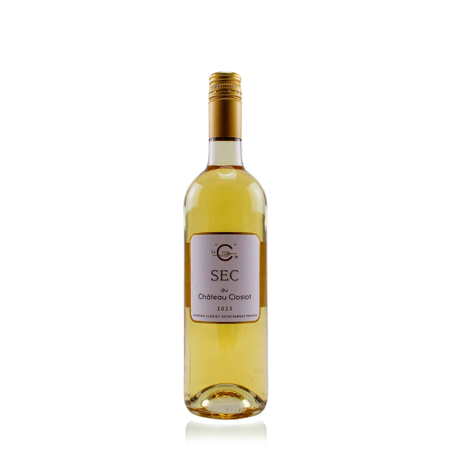 Chateau Closiot, 'Le C de Sec' Barsac Blanc