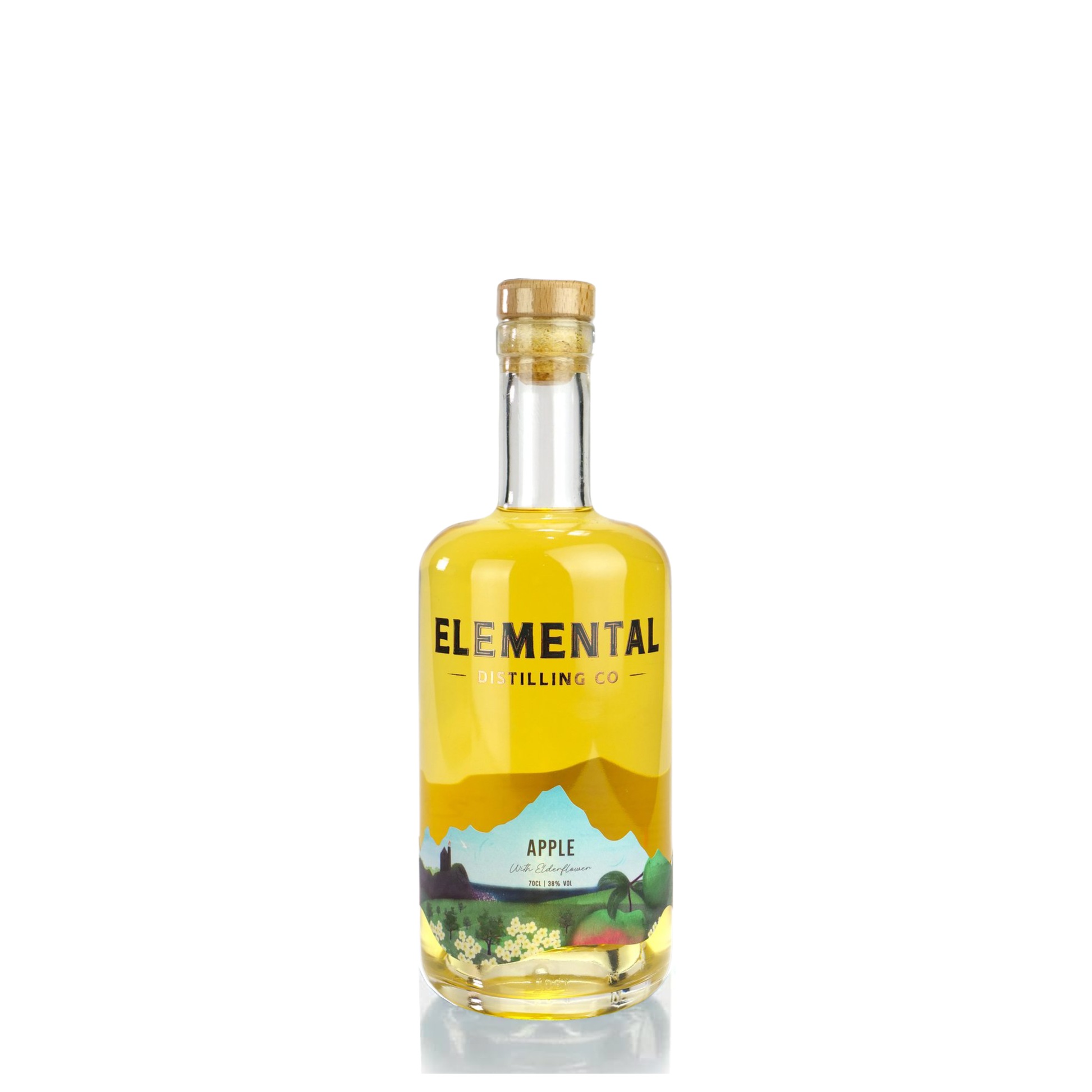 Elemental, Apple and Elderflower Gin, 700ml