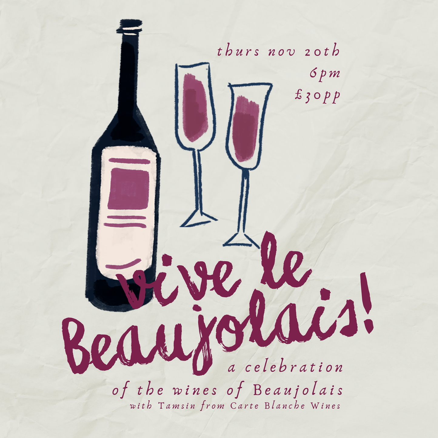 Vive le Beaujolais!