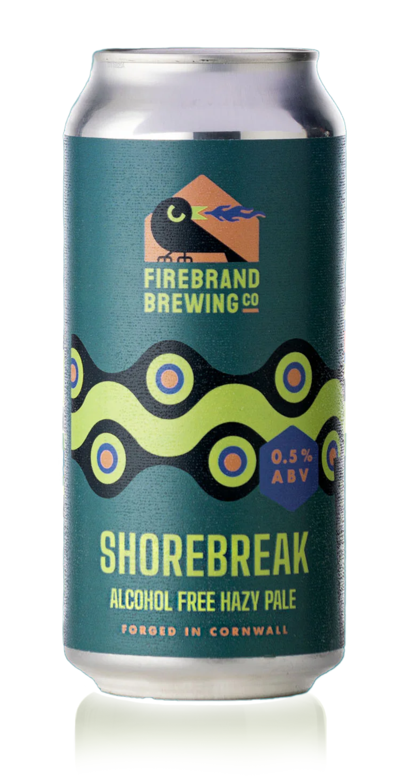 Firebrand Brewing Co. Shorebreak, Low Alcohol Hazy Pale Ale 